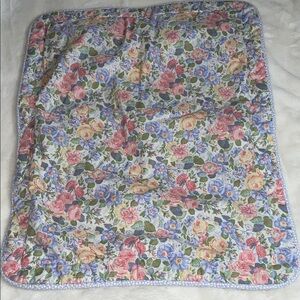 Laura Ashley pastel floral standard size pillow sham